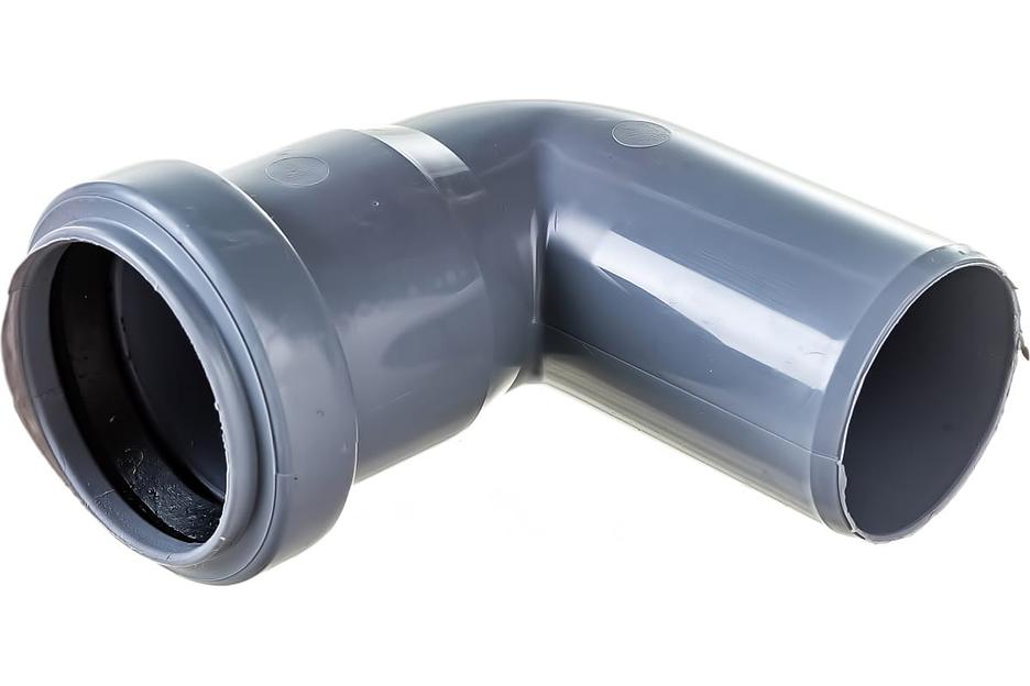 Отвод канализационный 87.5 град. 40 фото 3