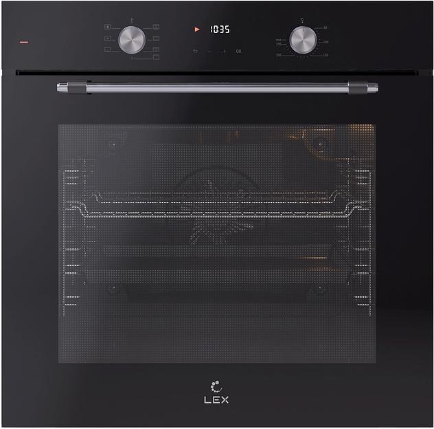 Духовой шкаф Электрический Lex EDP 671 BL MAX черный фото 1