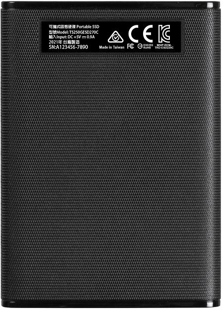 Твердотельный накопитель Transcend ESD270C (TS250GESD270C) фото 7