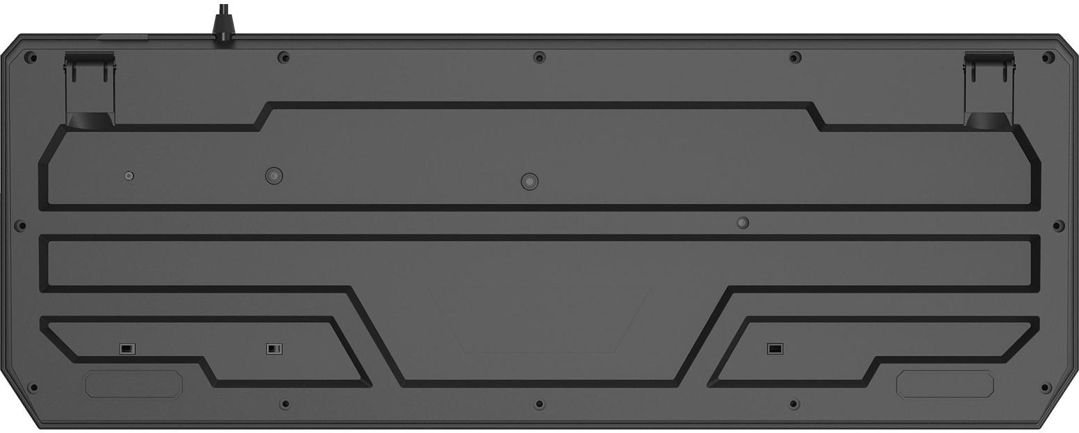 Клавиатура Acer OKW300 черный USB for gamer LED (ZL.KBDCC.019) фото 2