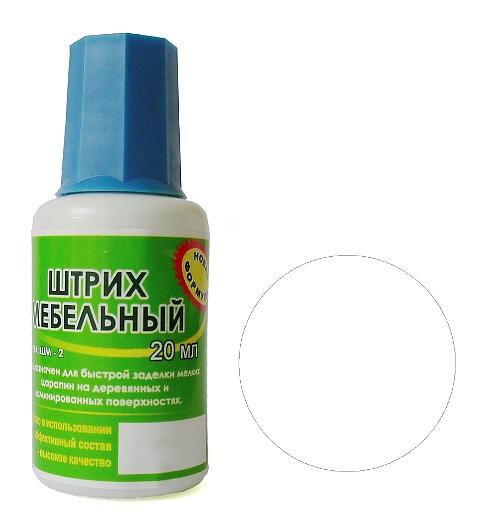 Штрих мебельный, цвет белый фото 1