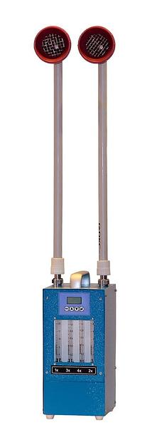 ПА-40М-1 исполнение 3 (в металлическом корпусе со встроенным аккумулятором) аспиратор четырёхканальный для отбора проб переносной фото 2