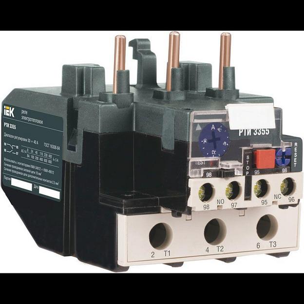 Реле тепл. РТИ 3355 30-40А IEK DRT30-0030-0040 фото 1
