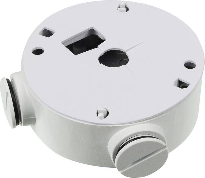 Монтажная коробка, белая, для цилиндрических камер, алюминий, Ф105мм Hikvision DS-1260ZJ фото 1