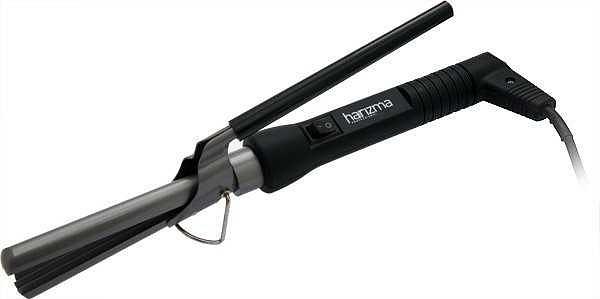 Щипцы Harizma Creative Volume 488Вт макс.темп.:180С покрытие:керамико-турмалиновое черный фото 1
