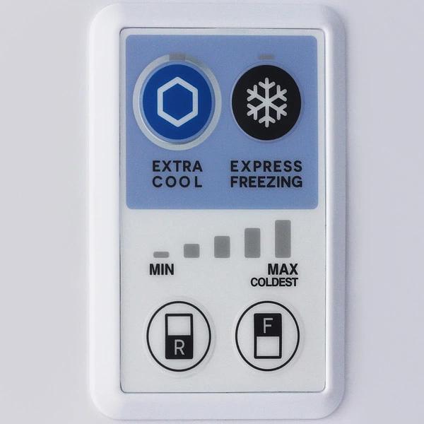 Холодильник Sharp SJ-XE59PMBE бежевый двухкамерный 430/148л морозилка сверху фото 5