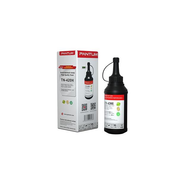 Тонер Pantum TN-420HP, для Series P3010/M6700/M6800/P3300/M7100/M7200/P3300/M7100/M7300, черный, флакон, чип фото 1