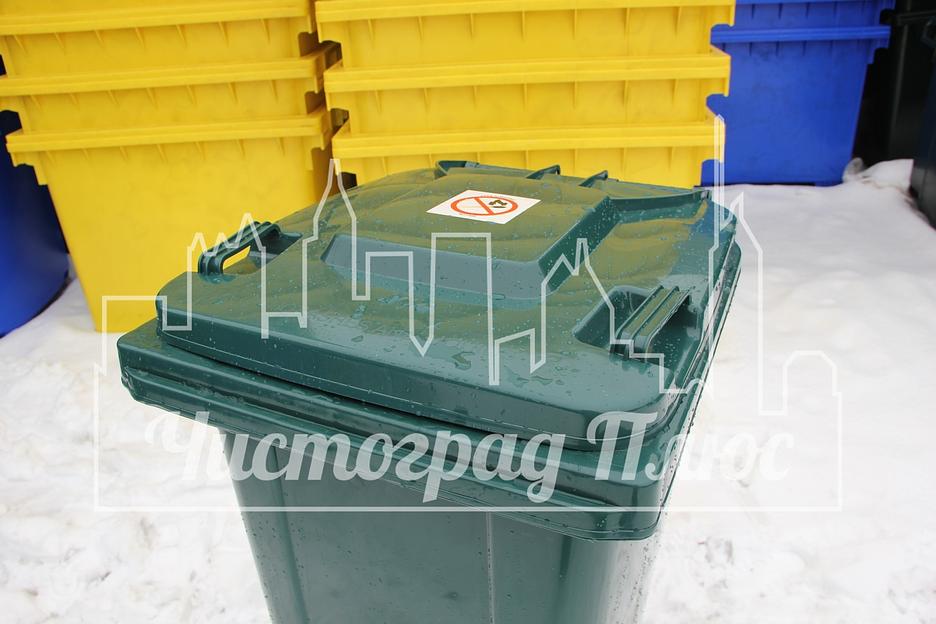 Евроконтейнер Sonmez Hammadde 240 л фото 4