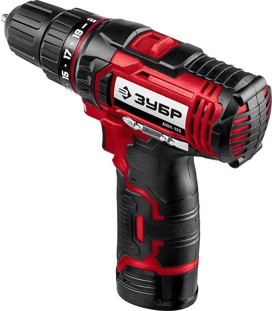 Дрель-шуруповерт Зубр ДШЛ-125-22 аккум. патрон:быстрозажимной фото 4