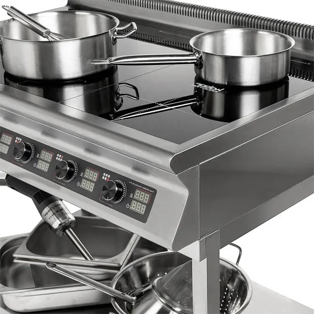 Плита индукционная настольная 4 конфорки Кобор I7-4T фото 9