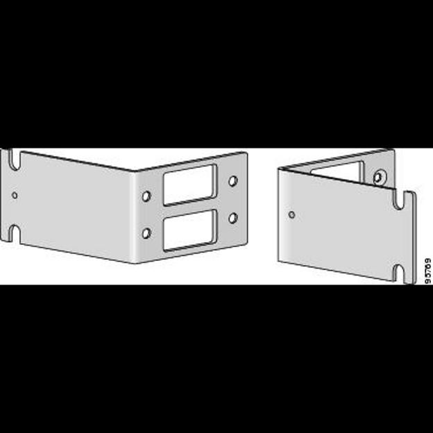 Крепление для маршрутизаторов Cisco 1921 в стойку 19" фото 2