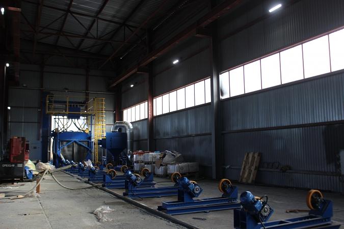 Дробеметная установка для трубных заготовок фото 3