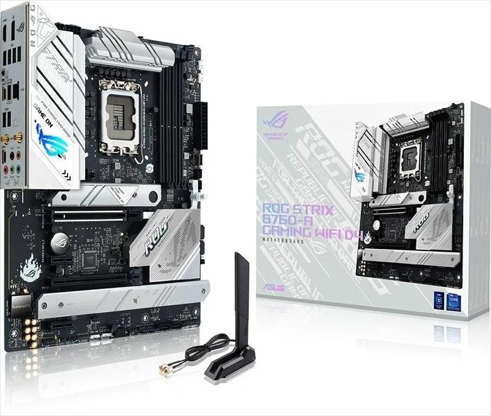 Материнская плата ASUS ROG STRIX B760-A GAMING WIFI, LGA1700, B760, 4*DDR5, HDMI+DP, 4xSATA3 + RAID, M2, Audio, Gb LAN, USB 3.2, USB 2.0, ATX; 90MB1EP0-M0EAY0 (ROG STRIX B760-A GAMING WIFI) фото 3