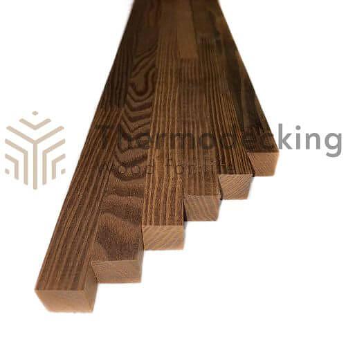 Брусок «Термоясень» 40×40 мм опт фото 3