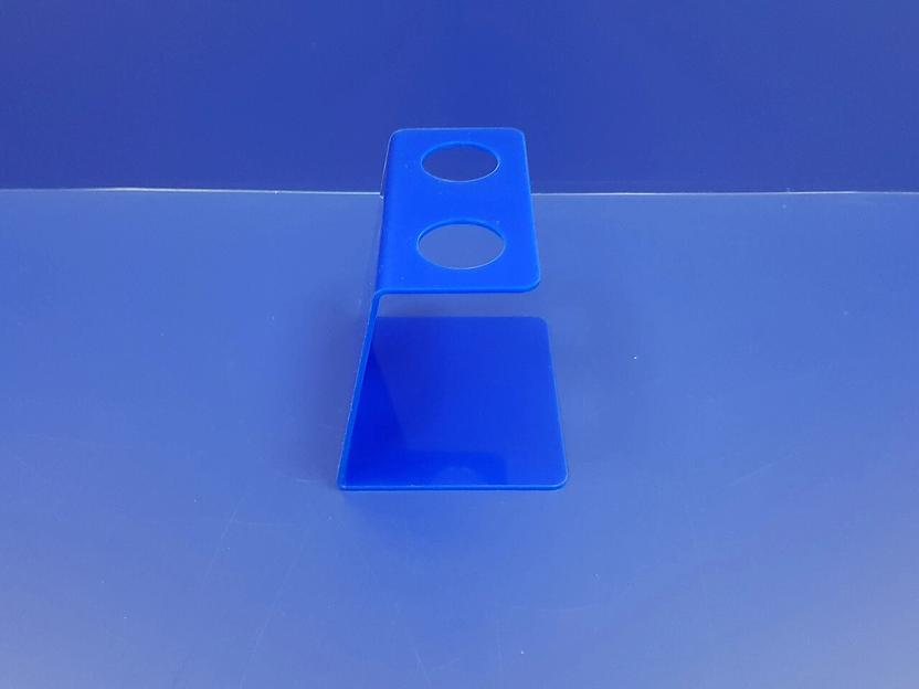 Подставка для двух рожков мороженого.(синяя) фото 3