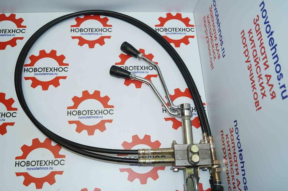 Трос управления АКПП (в сборе с мех) 2 рычага фото 1