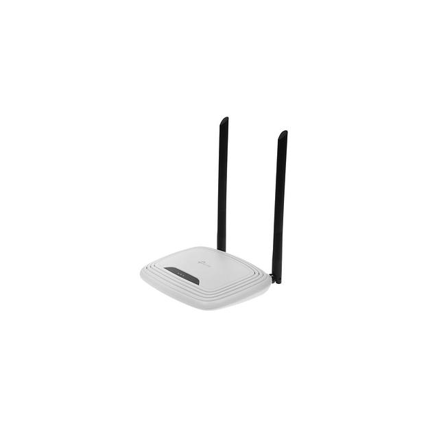 Wi-Fi роутер TP-LINK TL-WR841N, Wi-Fi 4, N300, 2.4ГГц, 4 LAN, белый фото 1