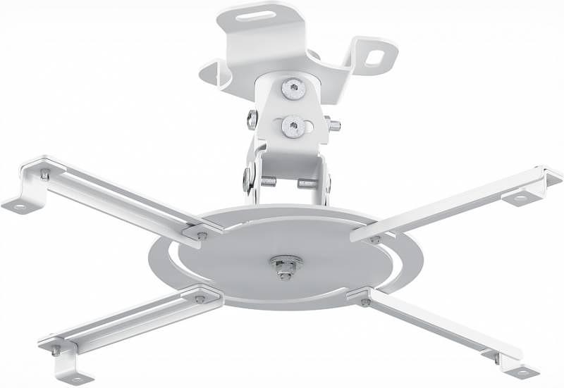 Кронштейн для проектора Holder PR-103-W белый макс.20кг потолочный поворот и наклон фото 1