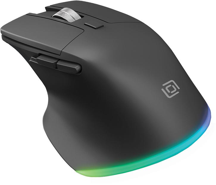 Мышь Оклик 503M черный оптическая (6400dpi) silent USB для ноутбука (6but) фото 4