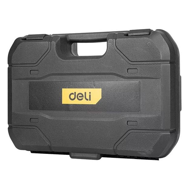 Перфоратор Deli DL-DC26-E1 (800Вт, 3Дж, 5500уд/мин, 1150об/мин, кейс, в комплекте 3 бура,пика, долото) фото 5