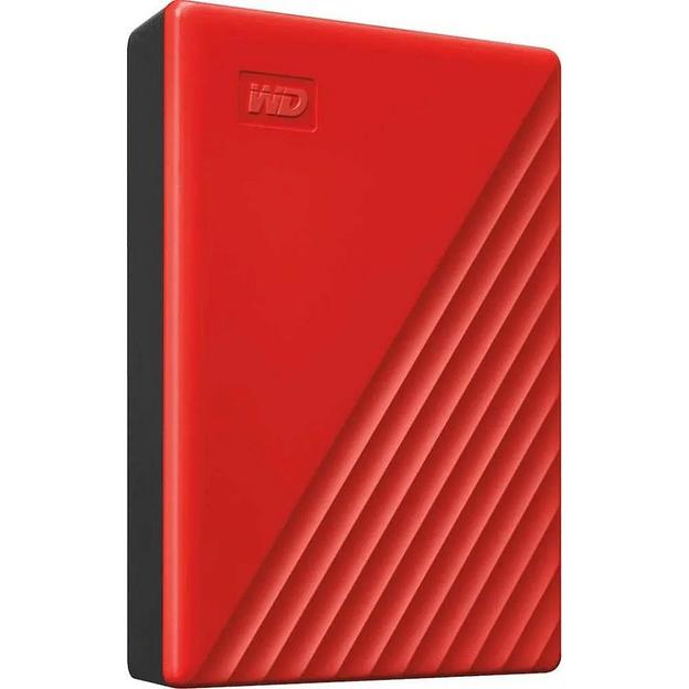 Жесткий диск WD USB 3.0 4Tb WDBPKJ0040BRD-WESN My Passport 2.5" красный фото 2