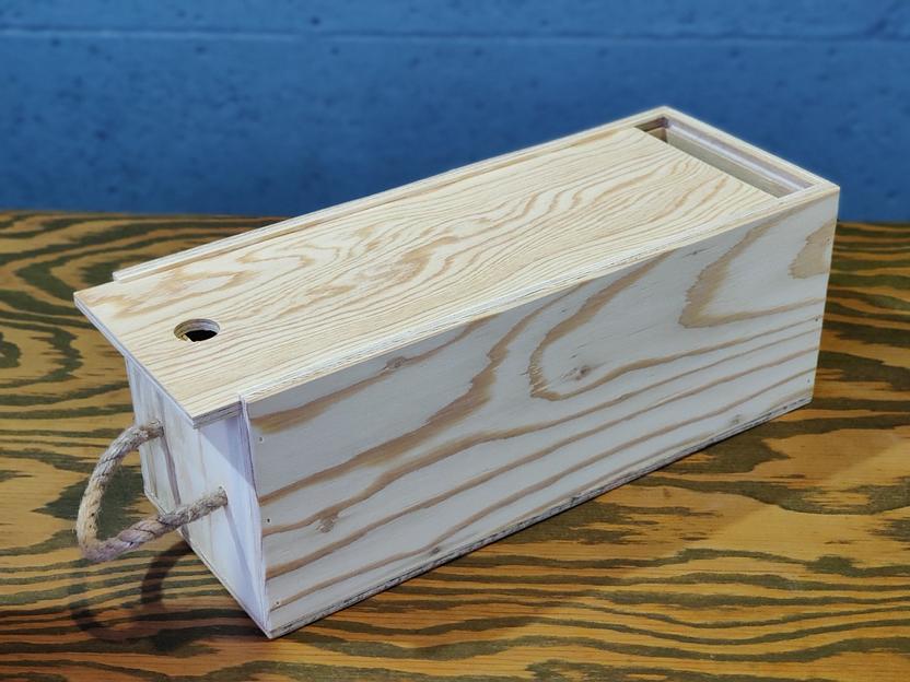 Малый ящик для подарка 330х120х120мм. фото 1