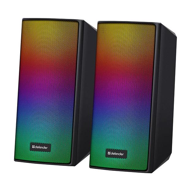 Акустическая 2.0 система Defender Spitfire black (6Вт, питание от USB, bluetooth) (65047) фото 1