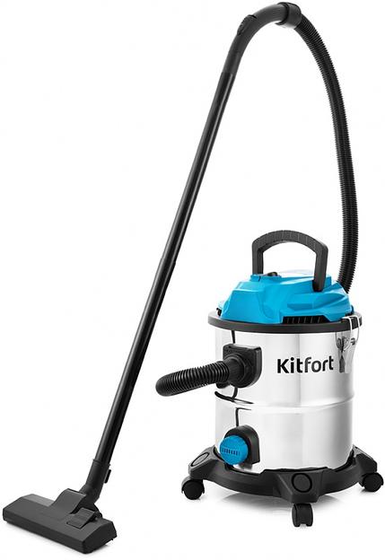 Пылесос Kitfort KT-548 1000Вт голубой/серебристый фото 1