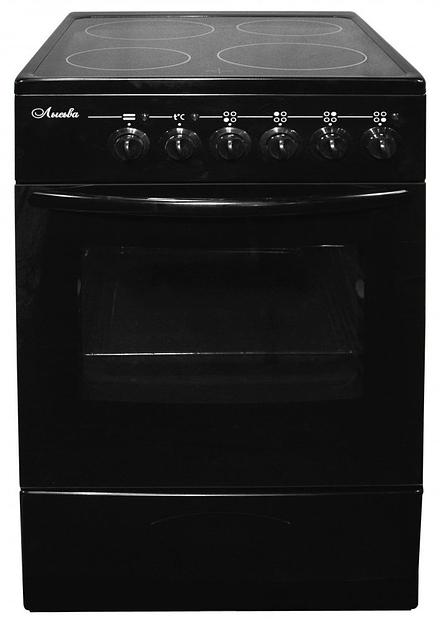 Плита Электрическая Лысьва EF4011MK00 черный стеклокерамика (без крышки) фото 1