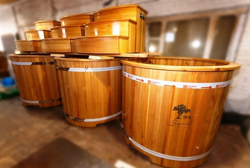 Купель деревянная круглая №9 фото 4