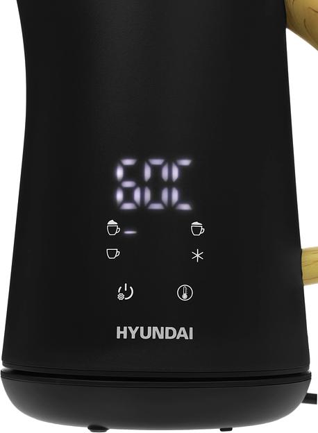 Капучинатор Hyundai HMF-P900 500мл черный/коричневый фото 4