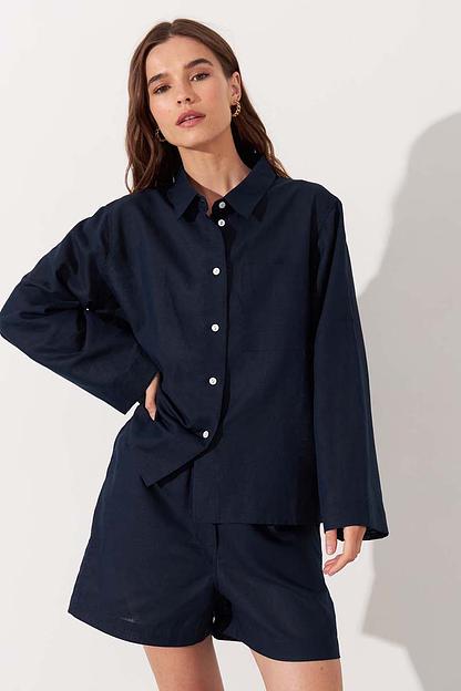 Шорты  SRT009_NAVI/Темно-синий  фото 1