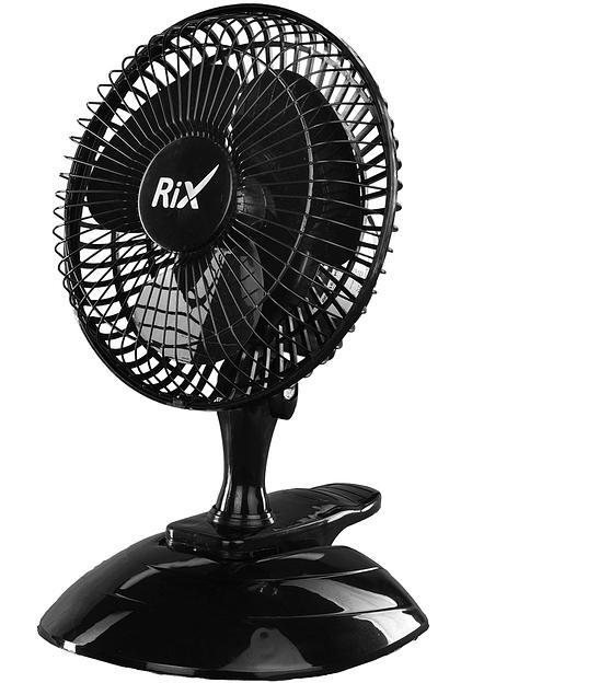 Настольный вентилятор Rix RDF-1500WB Black фото 2