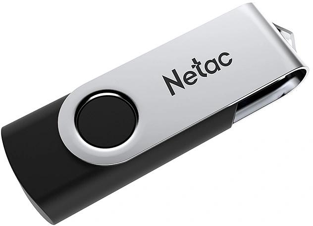 Флеш Диск Netac 256GB U505 NT03U505N-256G-32BK USB3.2 черный/серебристый фото 4