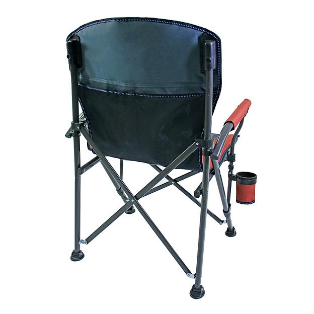 Раскладное кресло с подлокотниками терракотовый фото 6