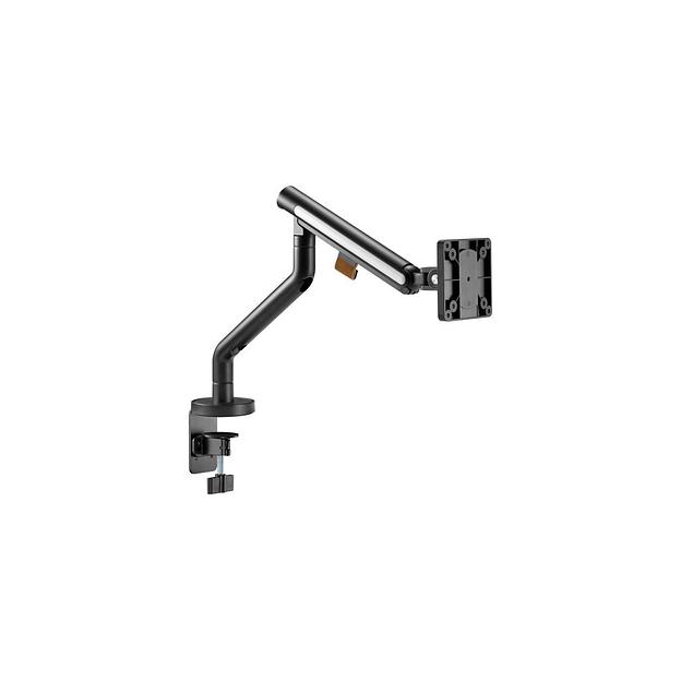 Кронштейн для мониторов ULTRAMOUNTS UM725B, до 32", до 9кг, крепление к столешнице, поворот и наклон, черный фото 1