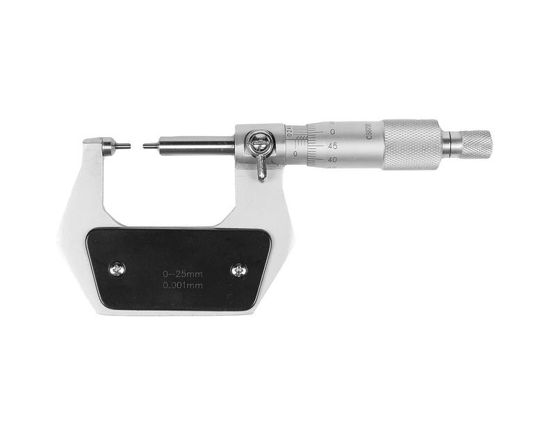 Микрометр с мал.изм.губ. МК-МП- 25 0,001 SHAN (госреестр № 75427-19) с поверкой фото 1