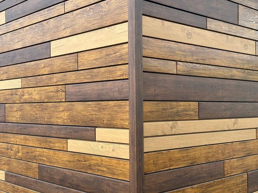 Планка угла наружнего сложного 2500×80×80×0,5 мм полиэстер ОПТ фото 2