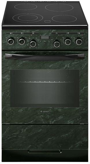 Плита Электрическая Gefest ЭП Н Д 5560-03 0053 черный/мрамор стеклокерамика (без крышки) фото 1