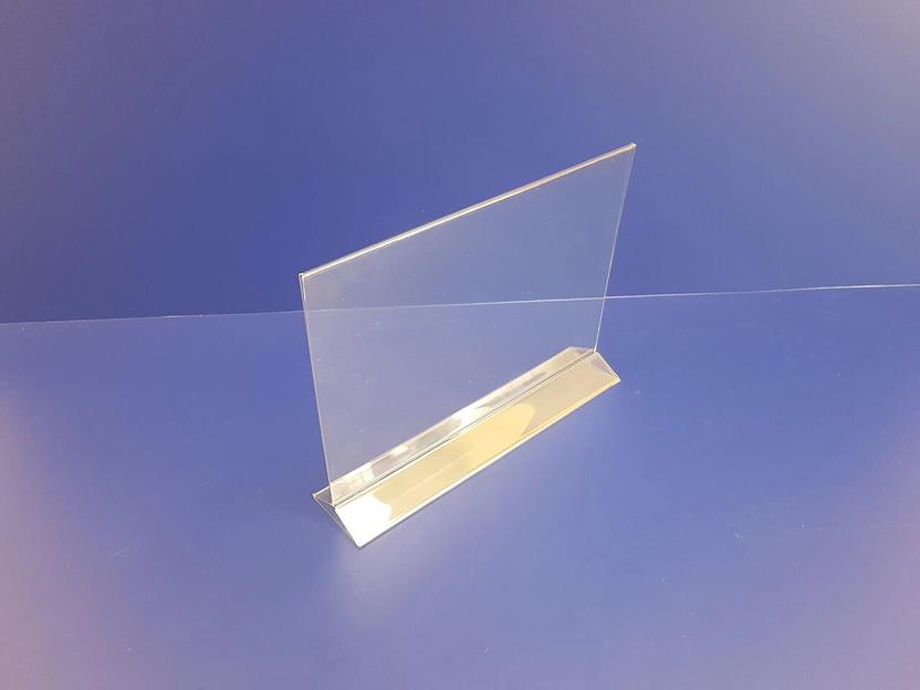 Тейбл тент из Пэт 1 мм.- формат а4 (горизонтальный) фото 1