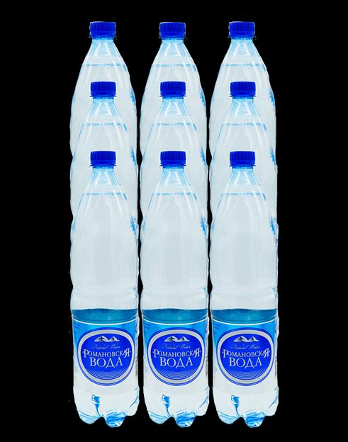 Вода питьевая «Романовская вода» 1,35 литр ОПТ  фото 2