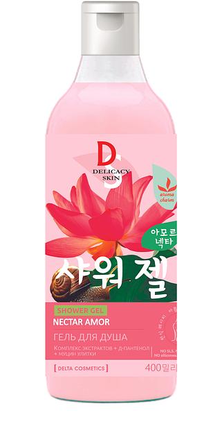 Гель для душа Delta «Нектар Amor» 400 мл ОПТ  фото 1
