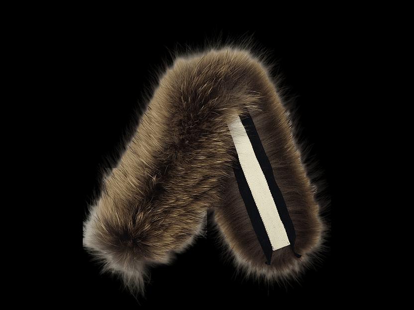 Опушка из енота 100×1.5 опт фото 2