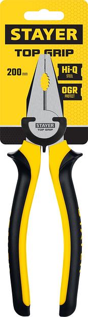 STAYER TOPGrip, 200 мм, комбинированные плоскогубцы (2205-1-20) фото 4