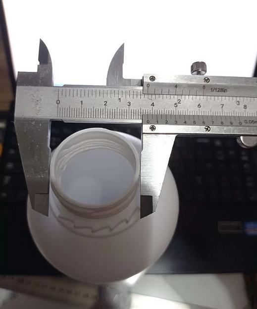 Бутылка белая ПНД 1000 мл с мерной полосой, горло 38 фото 6