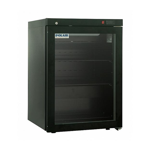 Шкаф холодильный Polair DM102-Bravo чёрный с замком фото 1