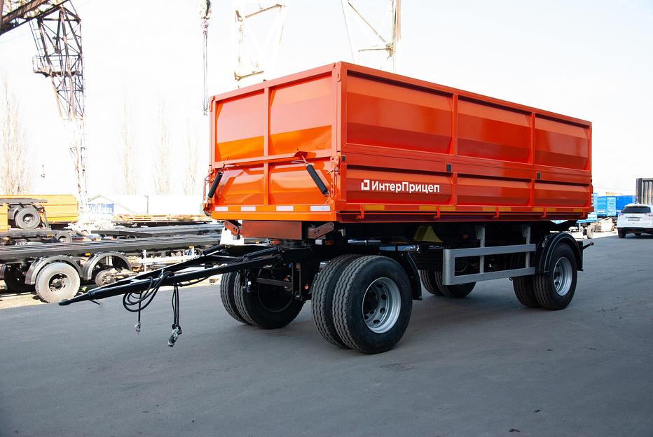 Прицеп самосвальный двухосный фото 2