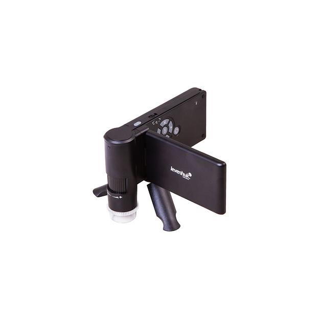 Микроскоп LEVENHUK DTX 700 Mobi, цифровой, 10-1200х, черный [75076] фото 1