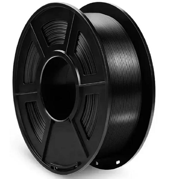 Филамент NVPRINT PLA Matte Black для 3D печати диаметр 1.75мм длина 330 метров масса 1 кг фото 1