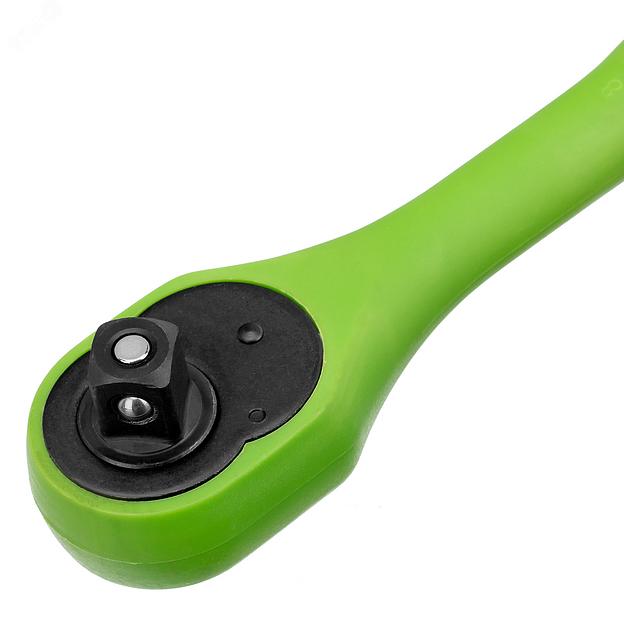 Ключ-трещотка 1/2, CrV, 72 зуба, с быстрым сбросом фото 3